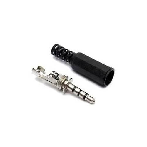 3.5mm 4 Boğumlu Stereo Jak - Erkek