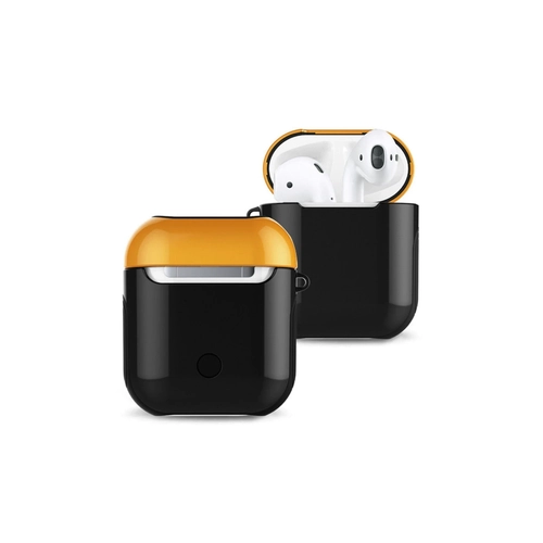 Newface Airpods 2 (2.nesil) 3in1 Klf - Siyah-Sar