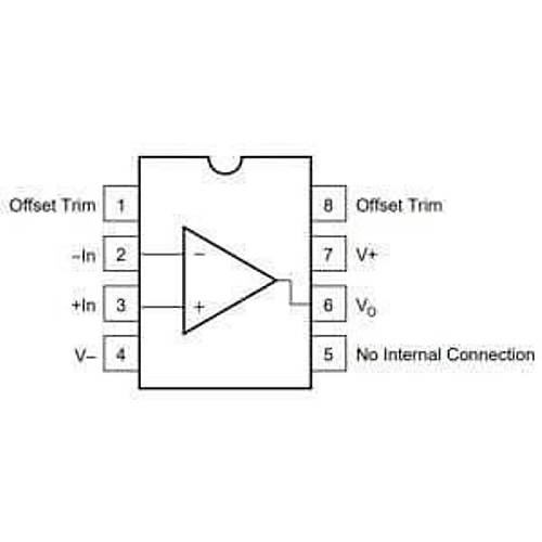 OPA177GP DIP-8 Operasyonel Amplifikatr
