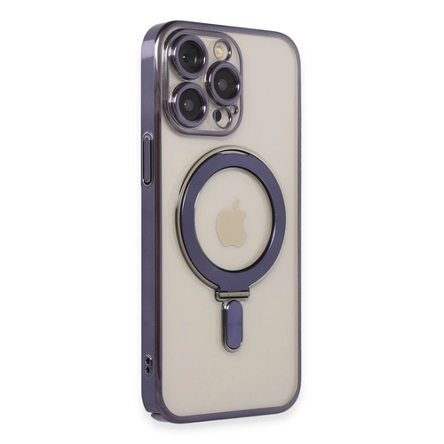 Joko iPhone 14 Pro Era Magsafe Standl Kapak - Derin Mor