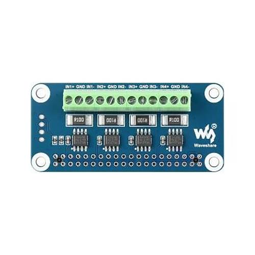 4 Kanall Akm/Gerilim/G Monitr Raspberry Pi HAT
