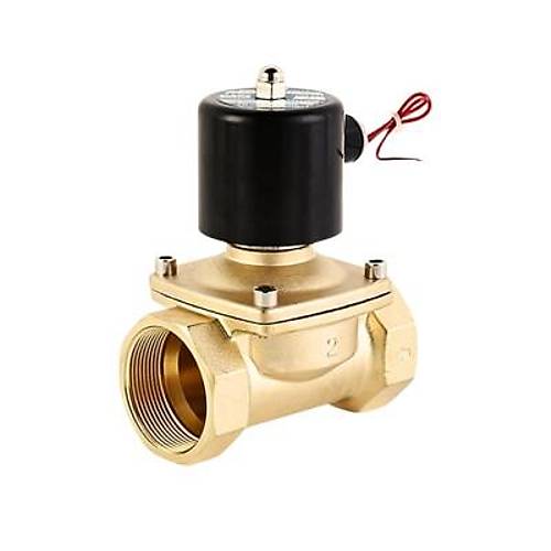 2W-200-20 AC 220V NC Elektromanyetik Valf - Solenoid Valf