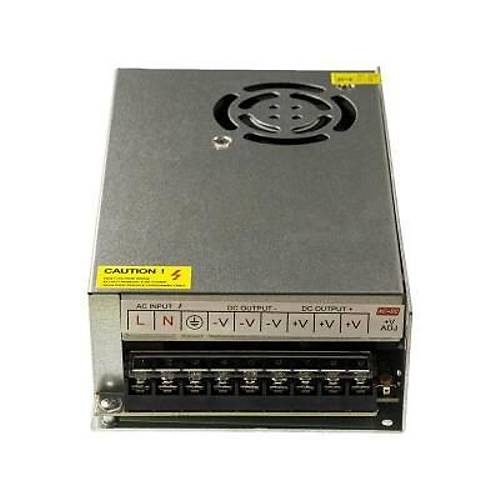 Hightek 12V 30A Metal Kasa Adaptr - LED Driver