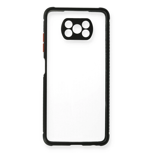 Newface Xiaomi Pocophone X3 Klf Miami effaf Silikon - Siyah