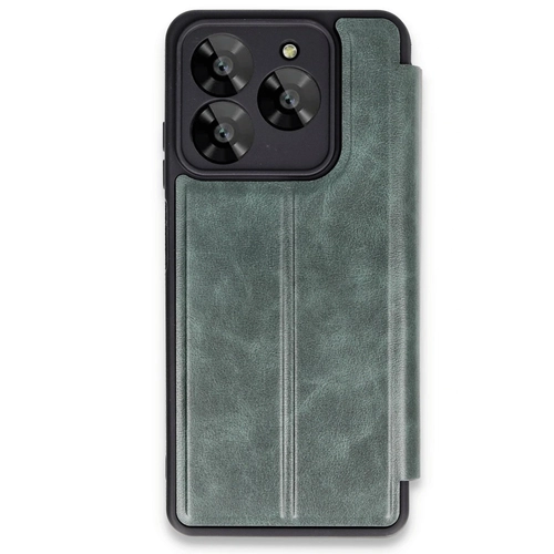 Newface General Mobile Era 50 Klf Flip Cover - Koyu Yeil