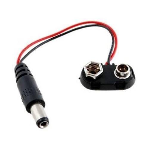 9V Jackl Pil Soketi - T-Tip