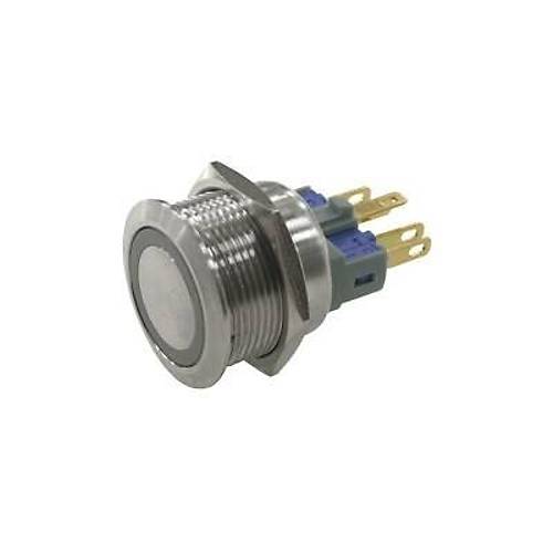 22MM Metal Ledli Yayl Buton Sar