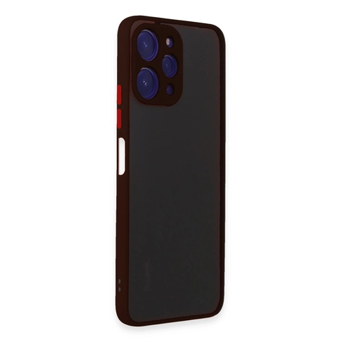 Newface Xiaomi Redmi 12 Klf Montreal Silikon Kapak - Siyah