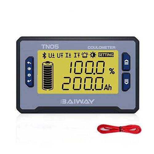 TN05 8-80V 50A Voltmetre Ampermetre - Batarya Kapasite Yneticisi