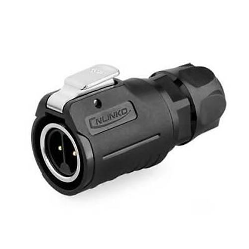 LP-16-C02PE-01-001 2-Pin Su Ge�irmez Konnekt�r - Erkek