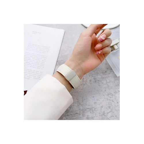 Newface Apple Watch 38mm KR414 Daks Deri Kordon - Koyu Yeil