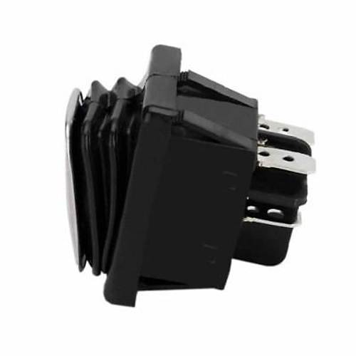 KCD4 Su Geirmez 20A Ikl ON-OFF Anahtar 4 Pin - Krmz
