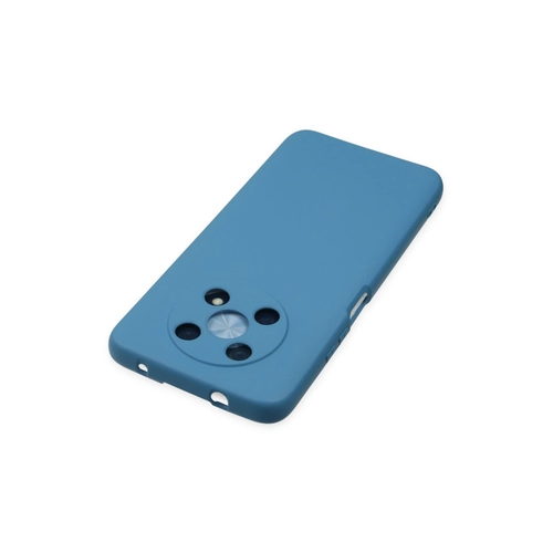 Newface Huawei Nova Y90 Klf Nano ii Kadife Silikon - Mavi