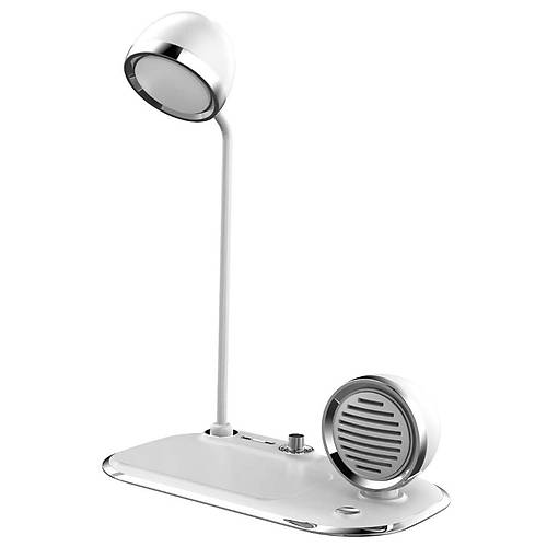 ACL 3in1 Masa Lambal Bluetooth Hoparlrl 15WKablosuz arj Stand AW6