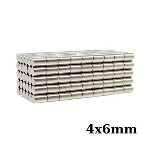 4x6mm Neodyum Gl Mknats - Neodim Magnet