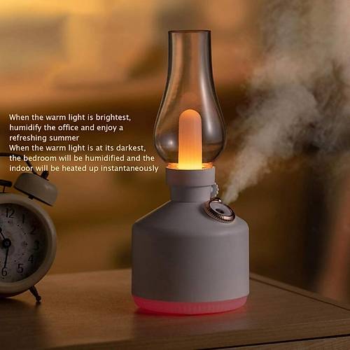 Divex Gaz Lambas Grnml Hava Nemlendirici Vintage Lamp Humidifier H-47