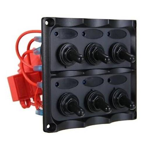 6'l ON-OFF Toggle Switch Panel