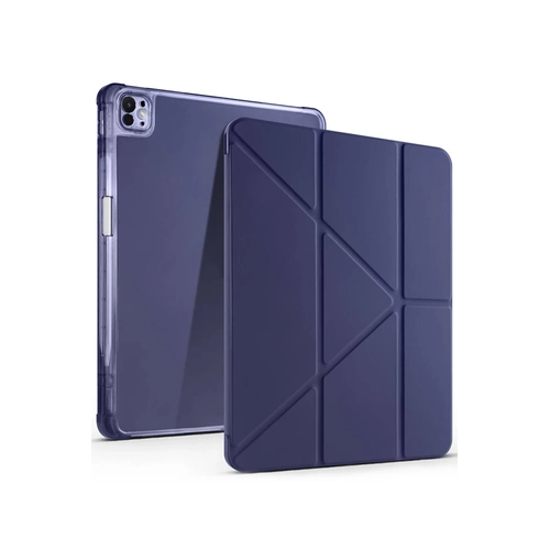 Newface iPad Air 13 (2024) Klf Kalemlikli Mars Tablet Klf - Lacivert