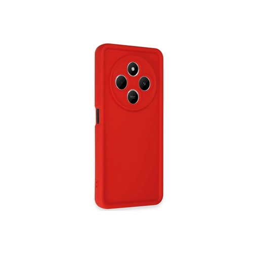 Newface Xiaomi Redmi 14C Klf Viera Silikon - Krmz