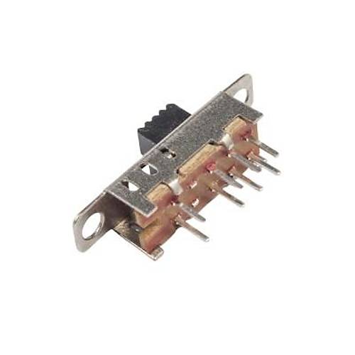 SS23E04G4 3 Konumlu 8 Pin Srgl Slide Switch