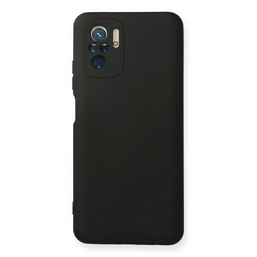 Newface Xiaomi Redmi Note 10 Klf Nano ii Kadife Silikon - Siyah