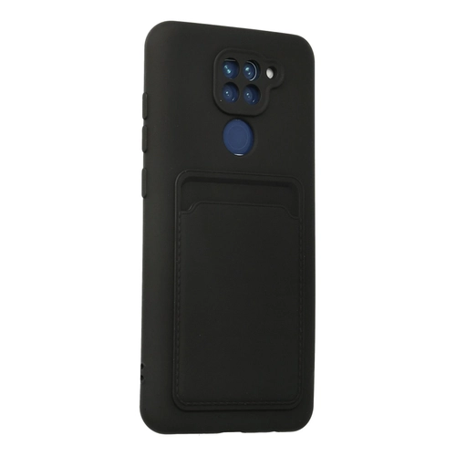 Newface Xiaomi Redmi Note 9 Klf Kelvin Kartvizitli Silikon - Siyah