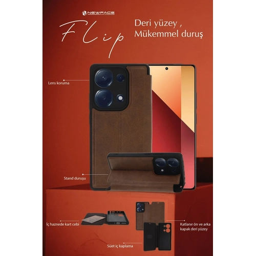 Newface General Mobile Era 50 Klf Flip Cover - Taba