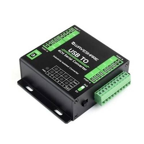 Endstriyel USB'den 4 Kanall Seri Dntrc - Orijinal FT4232HL