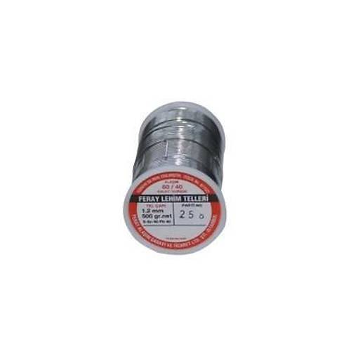 Feray 1.2 mm 500gr Lehim Teli (%60 Kalay / %40 Kurun)