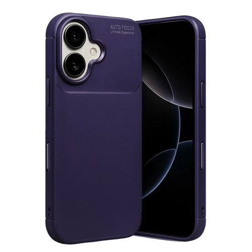 Newface Apple iPhone 17 Auto Focus Karbon Kapak - Lacivert