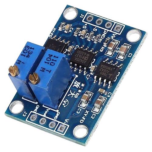 AD620 Yksek Hassasiyetli Mikrovolt Sinyal Kuvvetlendirici Modl DC 12V