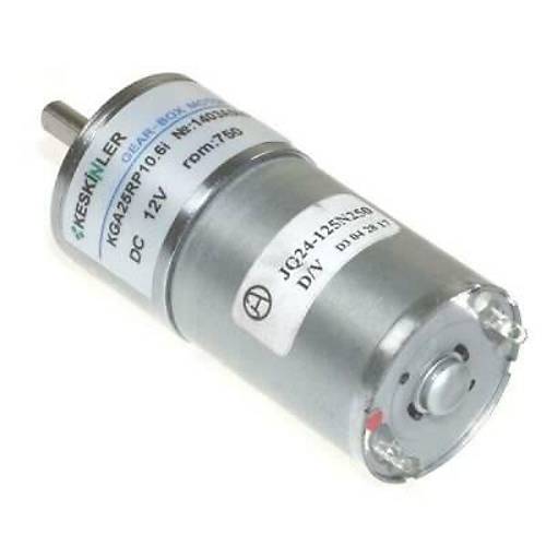 KGA25 12V 750Rpm 25mm Redktrl Dc Motor