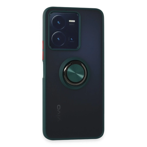 Newface Vivo Y35 Klf Montreal Yzkl Silikon Kapak - Yeil