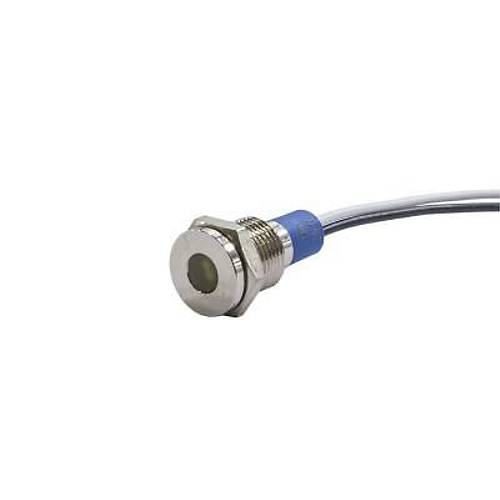 10mm 24v Sar Led Metal Kablolu Sinyal Lambas IP67 GQ10T-Y