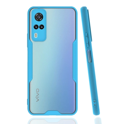 Newface Vivo Y53S Klf Platin Silikon - Mavi