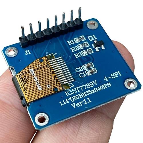 1.14 inch ST7789V Chip 135240 RGB TFT IPS 8 Pin LCD Ekran Modl