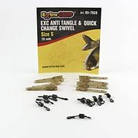 Exc Anti Tangle & Quick Change Swivel/ 10 Sets S
