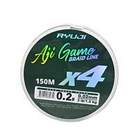 RYUJI AJI GAME 4X, 150M, DARK GREEN �P M�S�NA