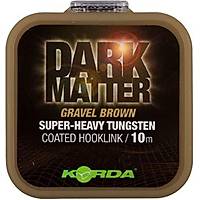 Korda Dark Matter Super Heavy Tungsten Coated Hooklink 25lb 10m Kaplamal� Rig �pi