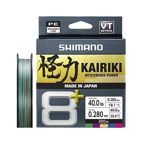Shimano Kairiki 8+ 300 Mt Multi Color �p Misina