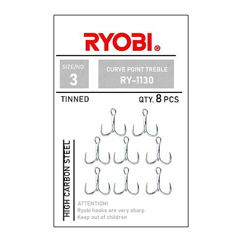 Ryobi ��ne Curve Point Treble RY-1130