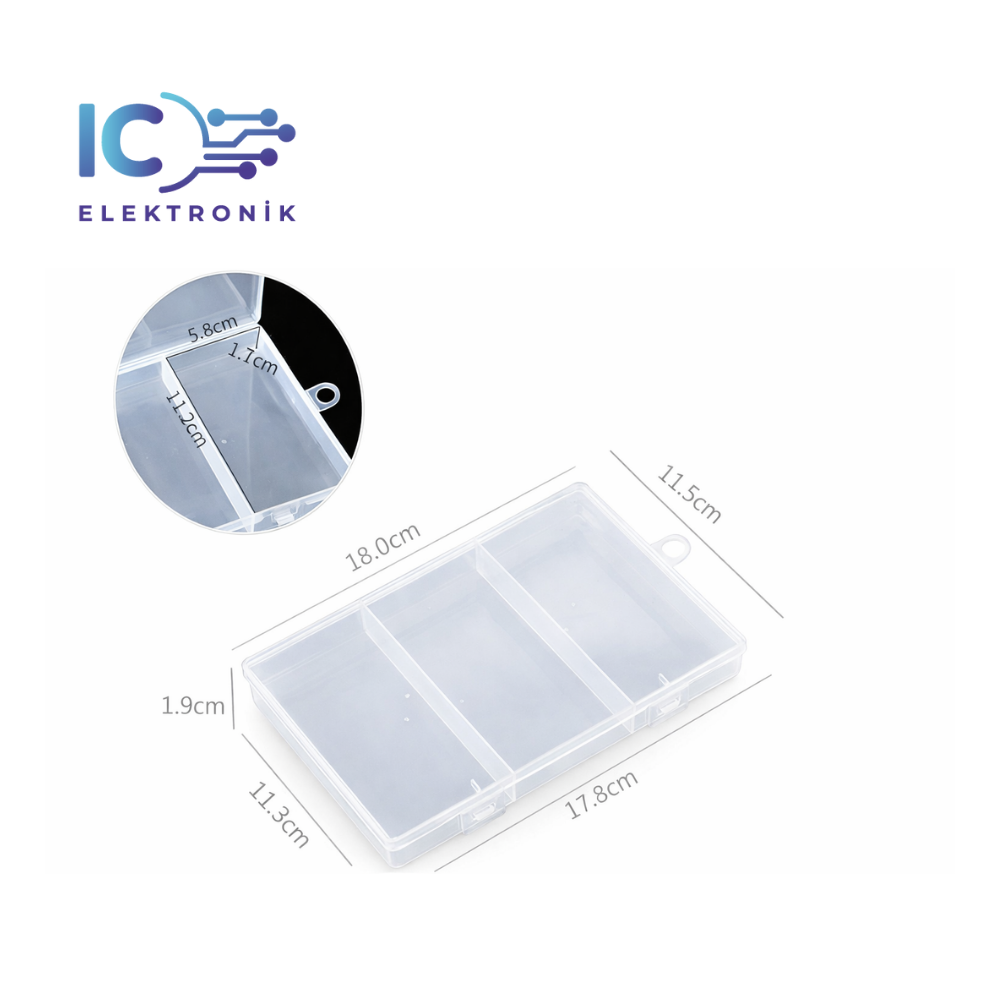 178*115*19mm Plastik kutu