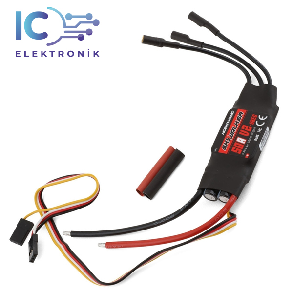 Hobbywing Skywalker 50A ESC V2 UBEC - Fırçasız Motor Sürücü