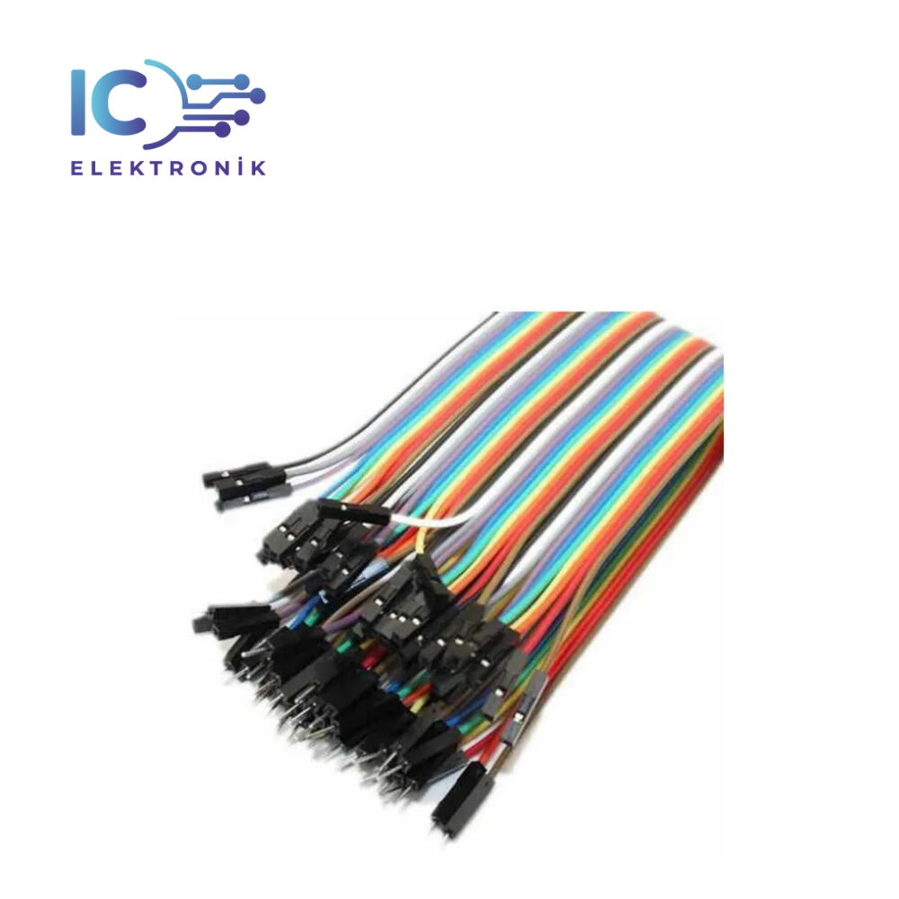 20cm 40Pin Detachable Female to Male Jumper Cable