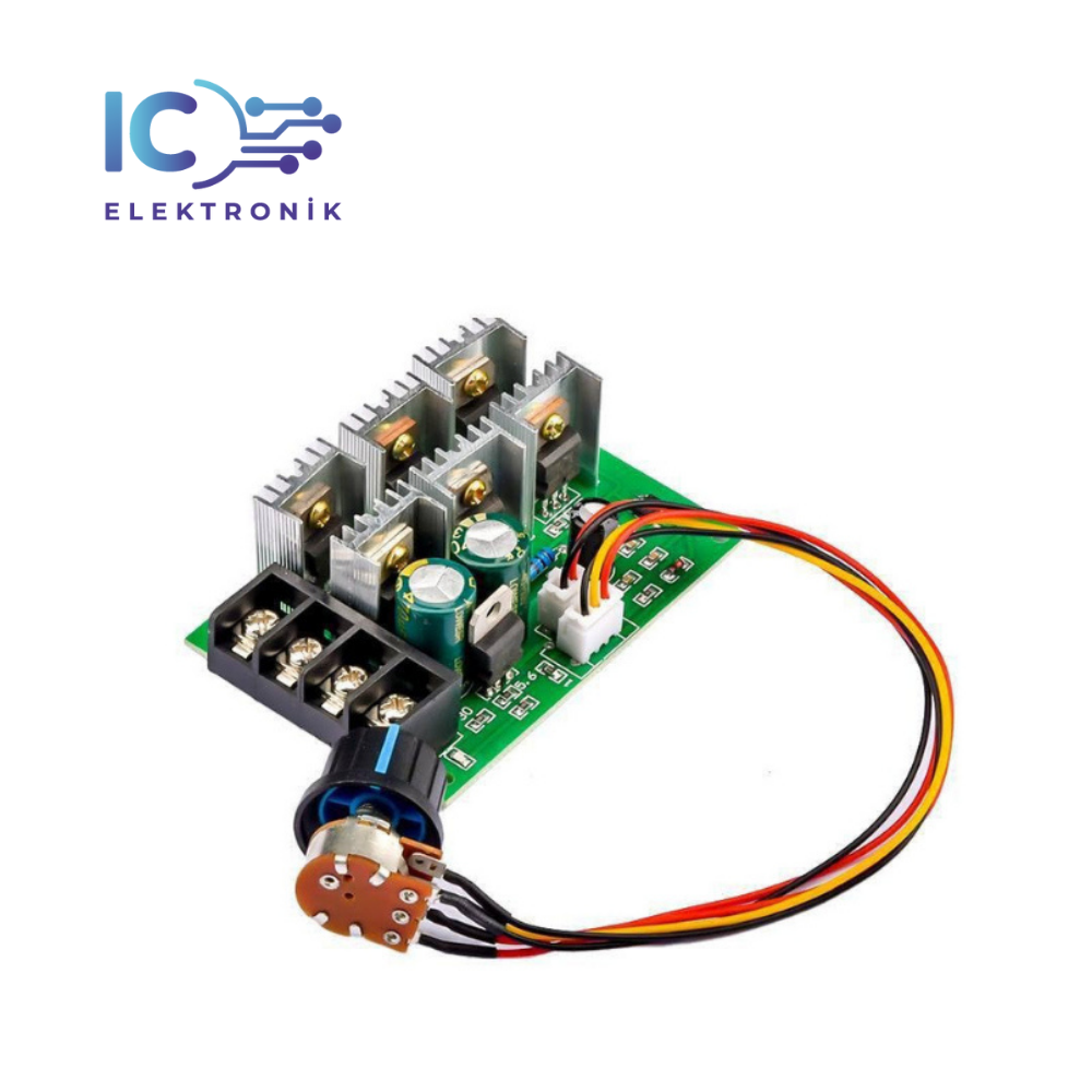 2000W DC 9V-55V 40A PWM DC Motor Hız Kontrolcüsü