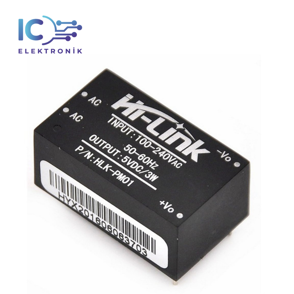 AC 220V - DC 5V Converter 3W Power Supply HLK-PM01