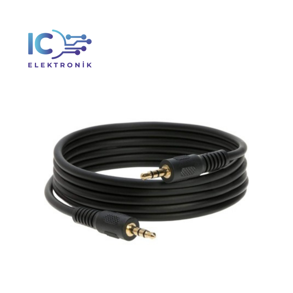 3.5mm Aux Stereo Erkek Erkek Kablo 5m