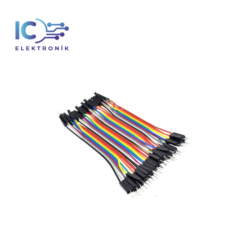 20cm 40Pin Detachable Male to Male Jumper Cable