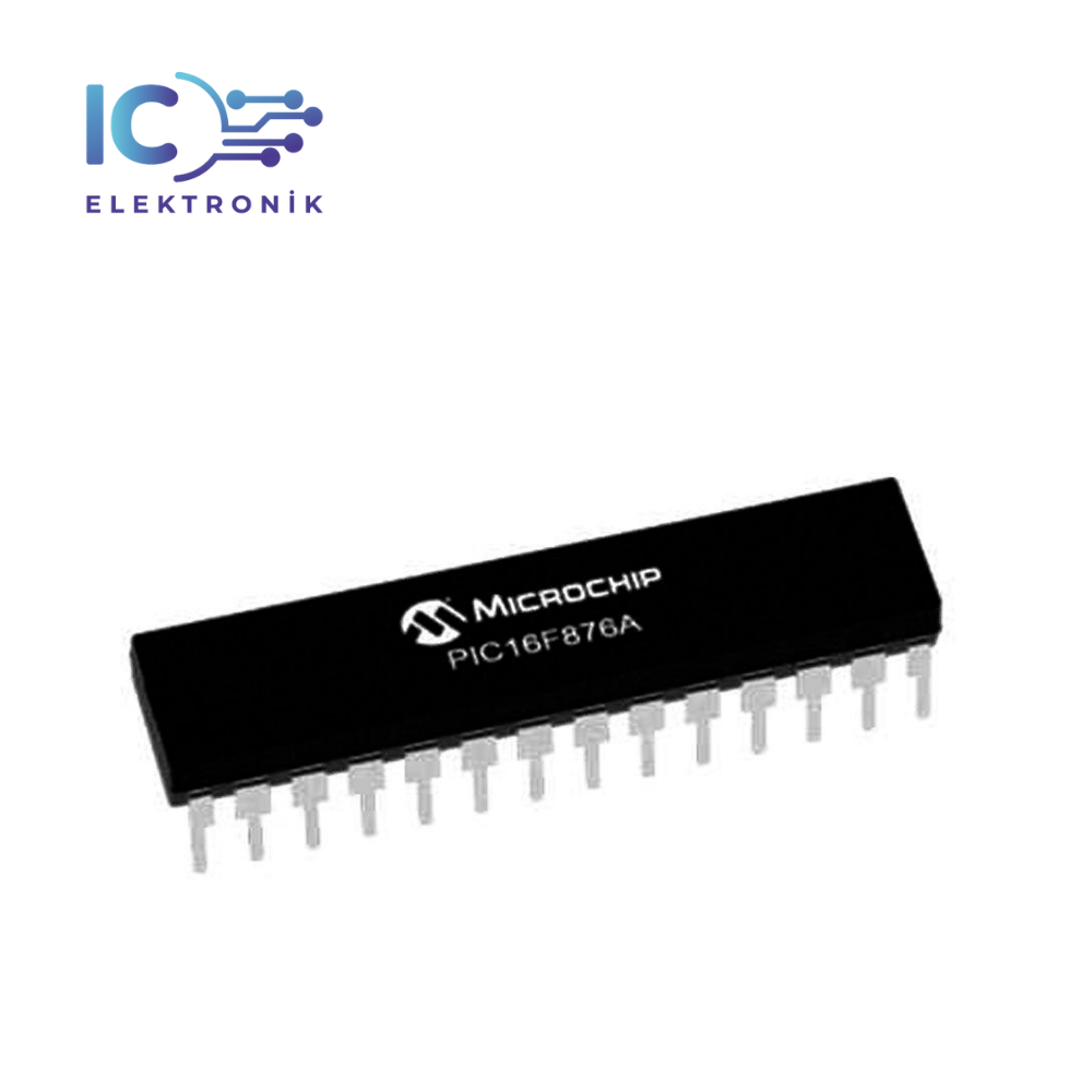 PIC16F876A I/SP DIP-28 8-Bit 20 MHz Mikrodenetleyici