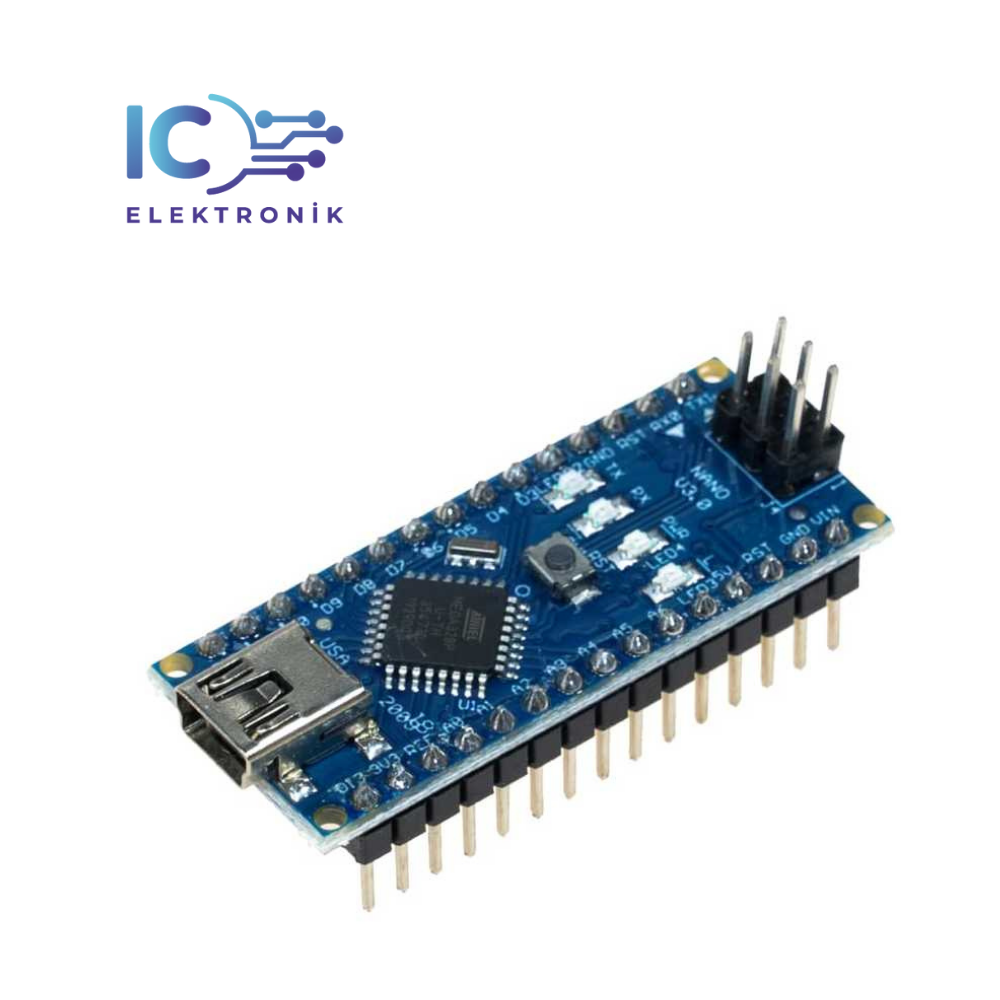 Arduino Nano 328 FT232 (Klon) - (USB Kablolu)